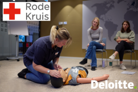 Cursus Reanimatie en AED Deloitte